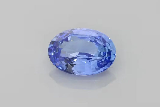 2.17ct Oval Natural Sapphire (Colour Blue, Clarity Eye Clean, Cut Faceted)
