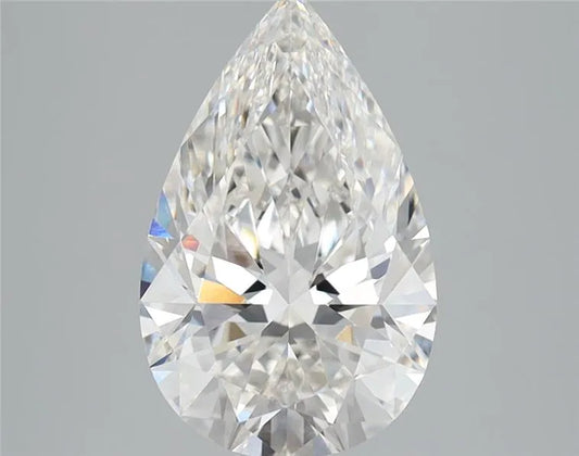 2.20ct Pear Lab Grown Diamond (Colour G, Clarity VS1, IGI Certified)
