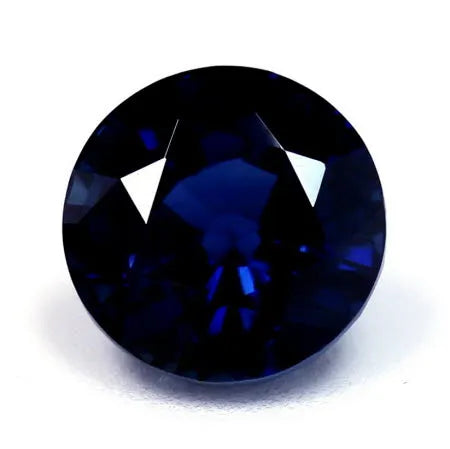 2.22ct Round Natural Sapphire (Colour Blue, Clarity Eye Clean, Cut Faceted)