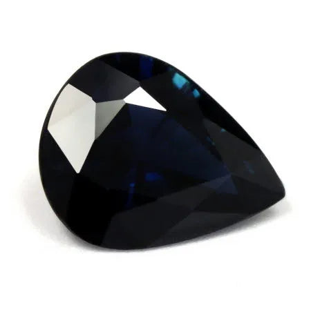 2.29ct Pear Natural Sapphire (Colour Blue, Clarity Slightly Included, Cut Faceted)