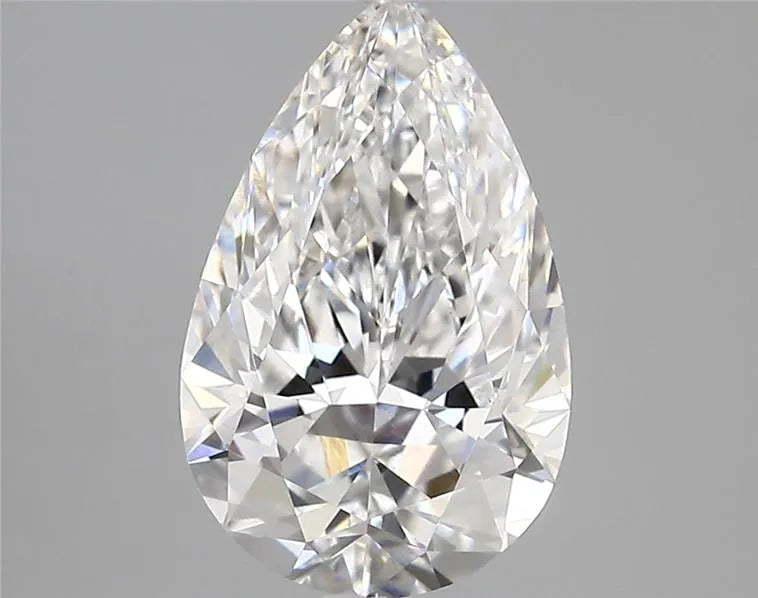 2.40ct Pear Lab Grown Diamond (Colour D, Clarity VVS2, IGI Certified)
