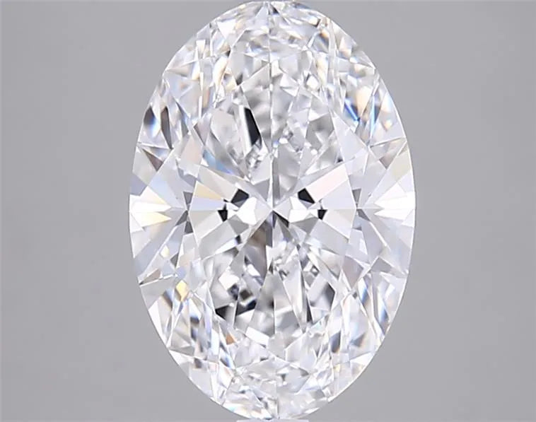 2.50ct Oval Lab Grown Diamond (Colour D, Clarity IF, IGI Certified)