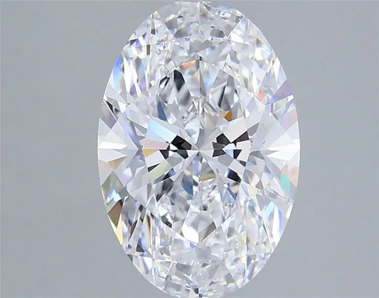 2.50ct Oval Lab Grown Diamond (Colour D, Clarity VS1, IGI Certified)
