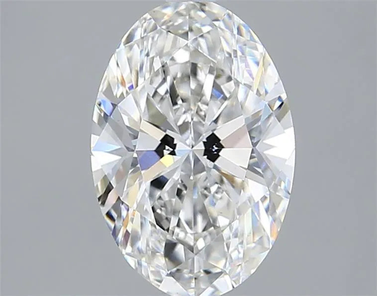 2.50ct Oval Lab Grown Diamond (Colour F, Clarity VVS2, IGI Certified)