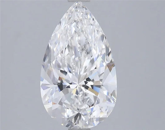 2.50ct Pear Lab Grown Diamond (Colour D, Clarity VVS1, IGI Certified)