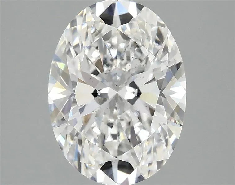 2.51ct Oval Lab Grown Diamond (Colour E, Clarity SI1, IGI Certified)