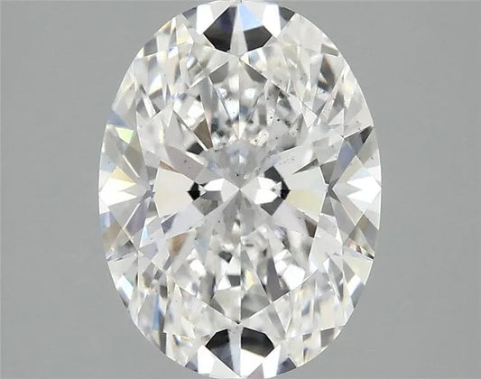 2.51ct Oval Lab Grown Diamond (Colour E, Clarity SI1, IGI Certified)