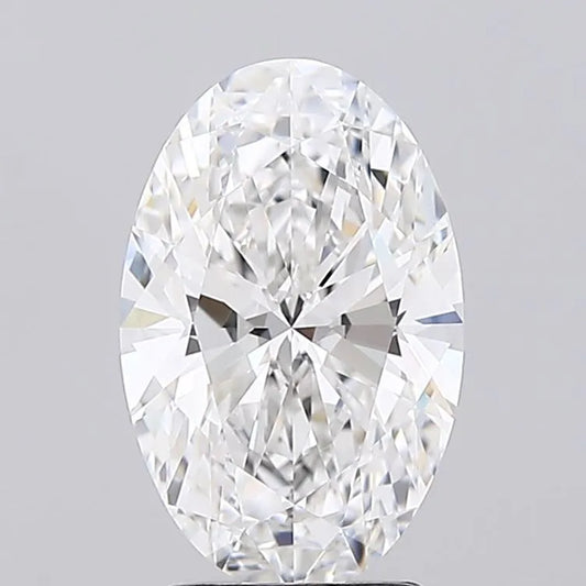 2.52ct Oval Lab Grown Diamond (Colour E, Clarity VVS1, IGI Certified)