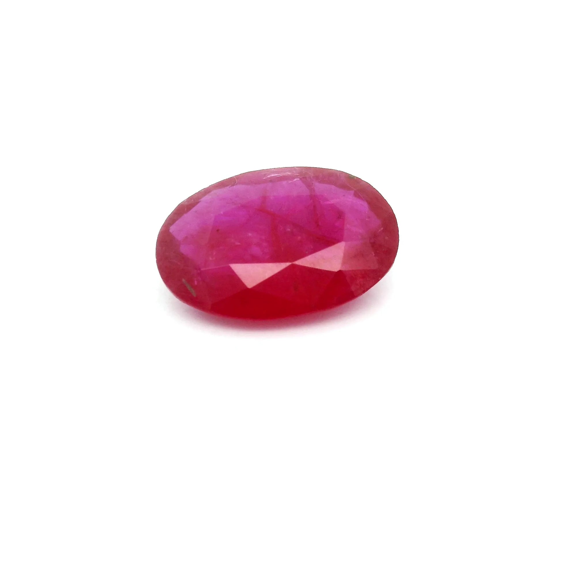 2.53ct Oval Natural Ruby (Colour Red, Clarity Moderately Included, Cut Faceted)
