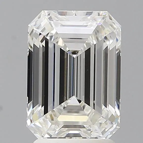 2.58ct Emerald Lab Grown Diamond (Colour F, Clarity VVS2, IGI Certified)