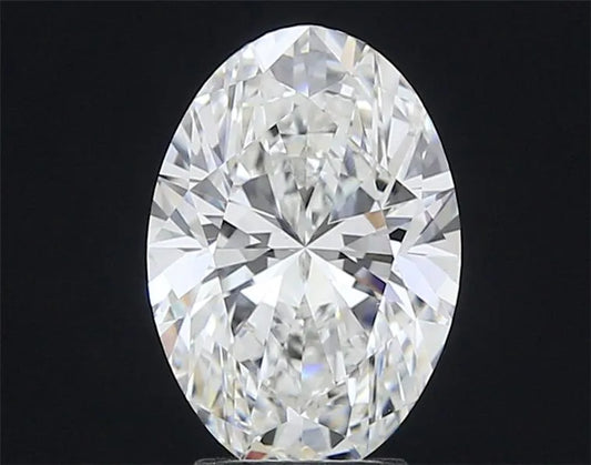 2.58ct Oval Lab Grown Diamond (Colour E, Clarity VS1, IGI Certified)