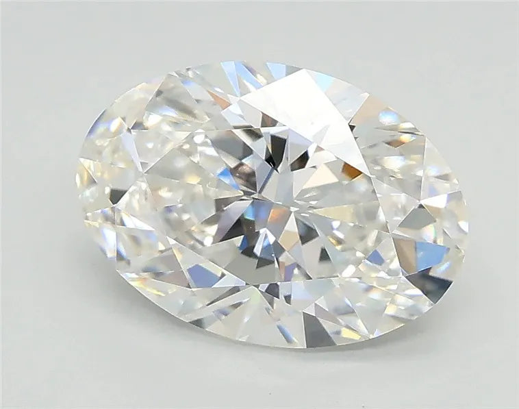 2.58ct Oval Lab Grown Diamond (Colour E, Clarity VVS2, IGI Certified)