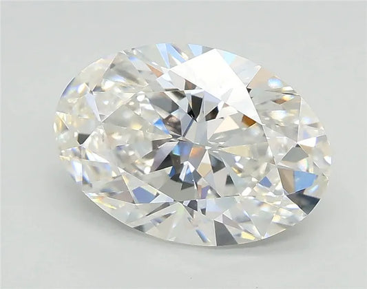 2.58ct Oval Lab Grown Diamond (Colour E, Clarity VVS2, IGI Certified)