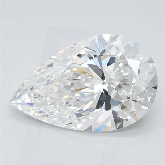 2.60ct Pear Lab Grown Diamond (Colour D, Clarity VVS1, IGI Certified)