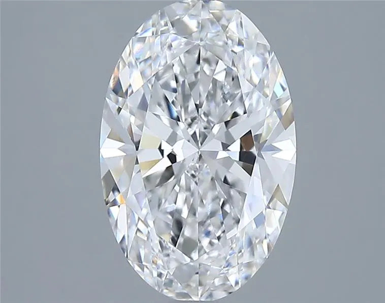 2.73ct Oval Lab Grown Diamond (Colour E, Clarity VVS2, IGI Certified)