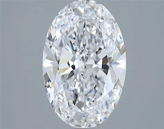 2.73ct Oval Lab Grown Diamond (Colour E, Clarity VVS2, IGI Certified)