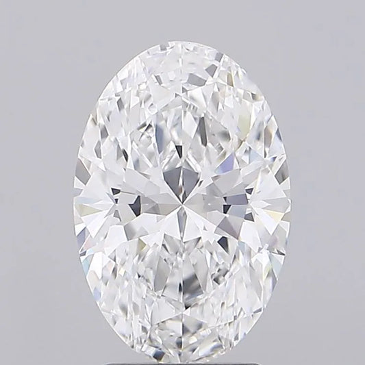 2.78ct Oval Lab Grown Diamond (Colour E, Clarity VVS2, IGI Certified)