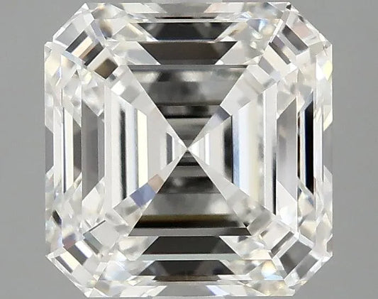 2.97ct Asscher Lab Grown Diamond (Colour F, Clarity VVS2, IGI Certified)
