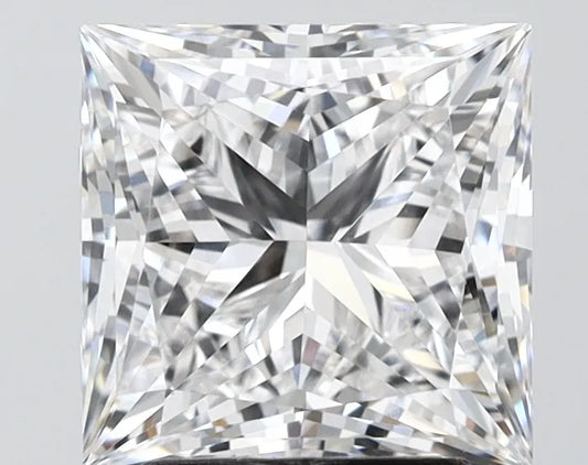 3.06ct Princess Lab Grown Diamond (Colour D, Clarity VVS2, IGI Certified)