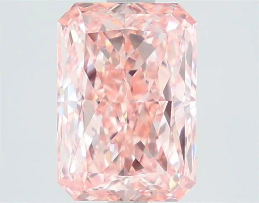 2.53ct Radiant Lab Grown Diamond (Colour Fancy Intense Pink, Clarity VS1, IGI Certified)