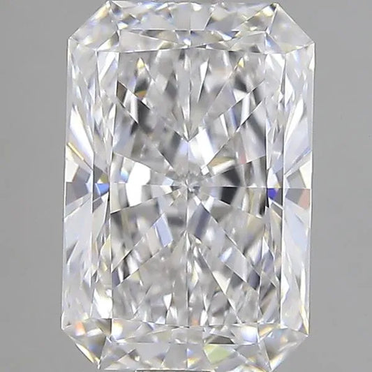 3.58ct Radiant Lab Grown Diamond (Colour D, Clarity VVS2, IGI Certified)