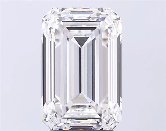 3.03ct Emerald Lab Grown Diamond (Colour D, Clarity IF, IGI Certified)