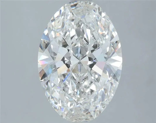 2.67ct Oval Lab Grown Diamond (Colour F, Clarity VVS2, IGI Certified)