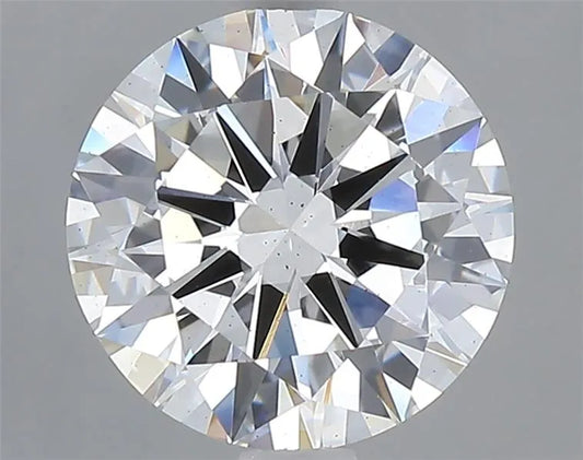 2.04ct Round Lab Grown Diamond (Colour F, Clarity SI1, Cut EX, IGI Certified)