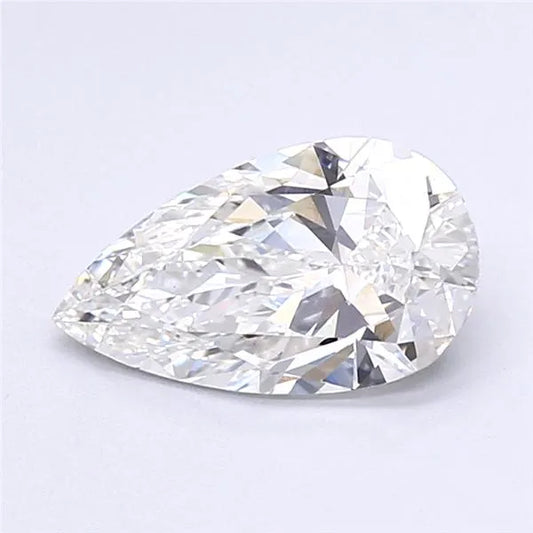 2.02ct Pear Lab Grown Diamond (Colour F, Clarity VS2, IGI Certified)