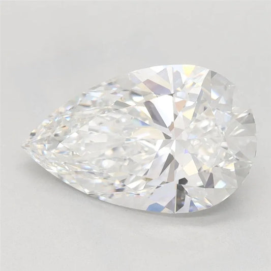 2.07ct Pear Lab Grown Diamond (Colour D, Clarity VVS1, IGI Certified)