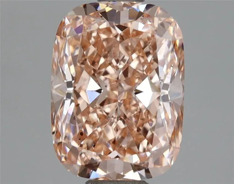 1.51ct Cushion brilliant Lab Grown Diamond (Colour Fancy Intense Pink, Clarity VS2, IGI Certified)