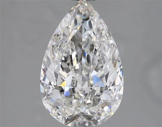 2.01ct Pear Natural Diamond (Colour G, Clarity SI1, Cut EX, GIA Certified)
