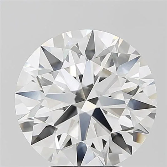 4.03ct Round Lab Grown Diamond (Colour E, Clarity VVS2, Cut ID, IGI Certified)