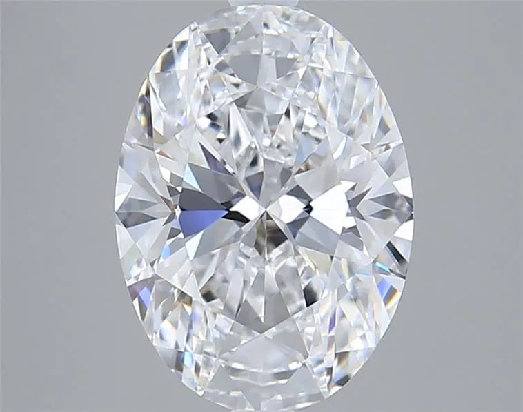 3.00ct Oval Lab Grown Diamond (Colour D, Clarity VVS2, IGI Certified)
