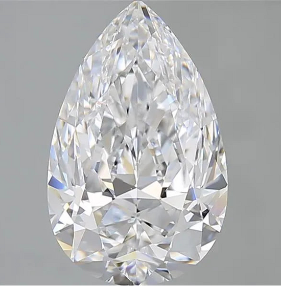 3.01ct Pear Natural Diamond (Colour D, Clarity VVS2, GIA Certified)
