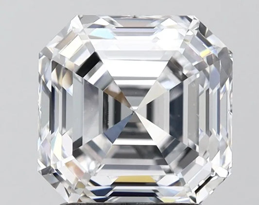 3.02ct Asscher Lab Grown Diamond (Colour D, Clarity VVS2, IGI Certified)