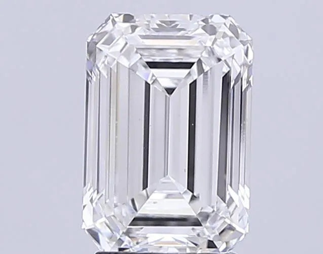 3.02ct Emerald Lab Grown Diamond (Colour E, Clarity VVS2, IGI Certified)