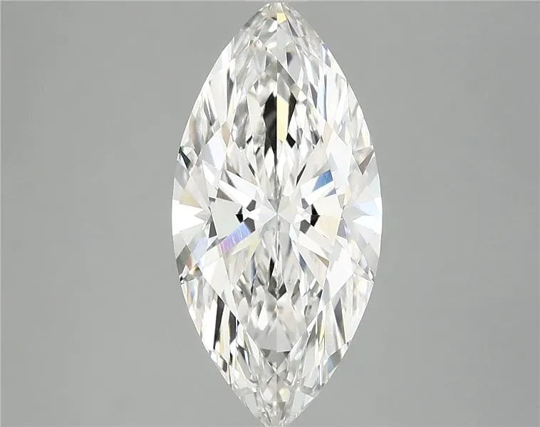 3.02ct Marquise Lab Grown Diamond (Colour F, Clarity VVS2, IGI Certified)
