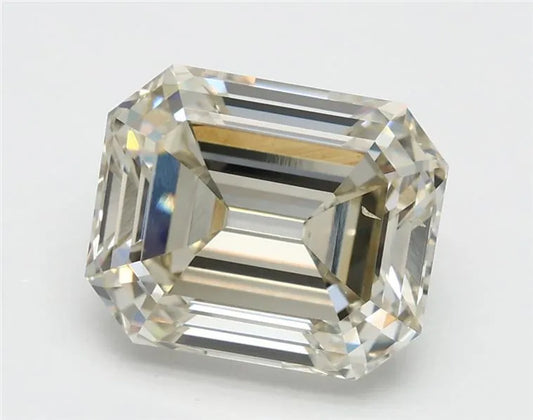 3.04ct Emerald Lab Grown Diamond (Colour J, Clarity SI1, IGI Certified)