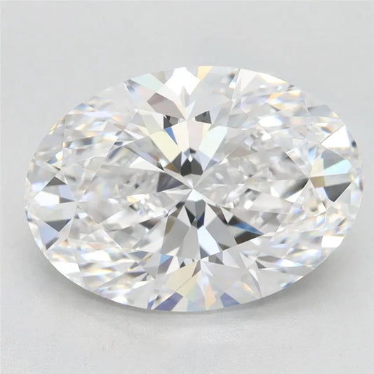 3.04ct Oval Lab Grown Diamond (Colour F, Clarity VVS2, IGI Certified)