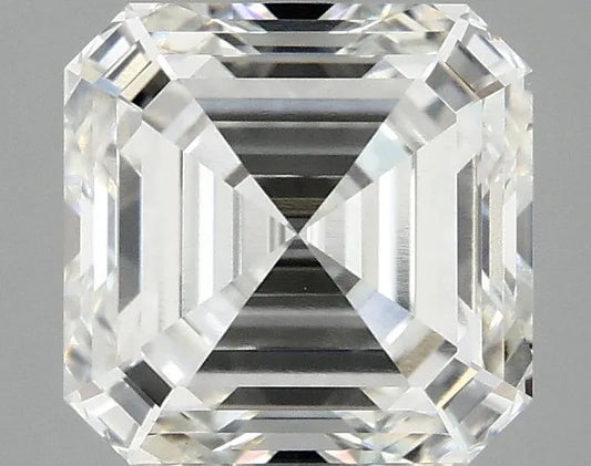 3.08ct Asscher Lab Grown Diamond (Colour G, Clarity VVS2, IGI Certified)