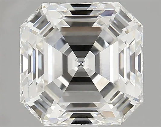 3.37ct Asscher Lab Grown Diamond (Colour E, Clarity VVS2, Cut EX, IGI Certified)