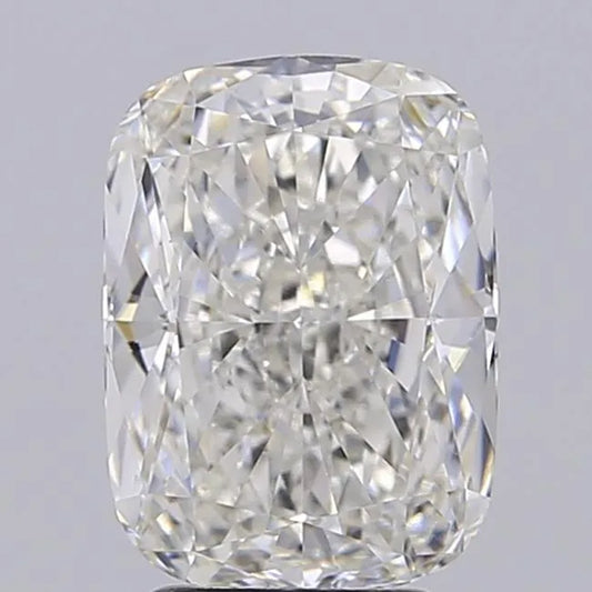 3.55ct Cushion modified Lab Grown Diamond (Colour F, Clarity VVS2, IGI Certified)