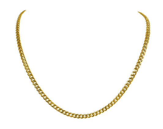 3.5mm Domed Curb Link Chain