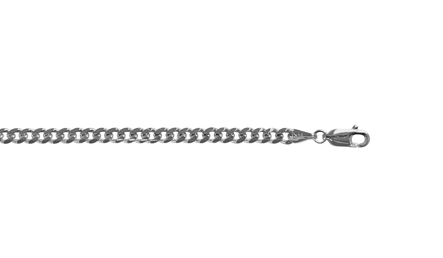 3.5mm Domed Curb Link Chain