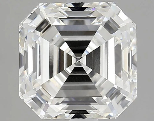 3.60ct Asscher Lab Grown Diamond (Colour F, Clarity VVS2, Cut EX, IGI Certified)