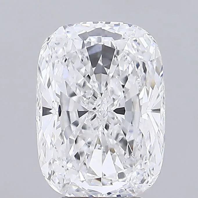 3.74ct Cushion modified Lab Grown Diamond (Colour D, Clarity VVS2, IGI Certified)