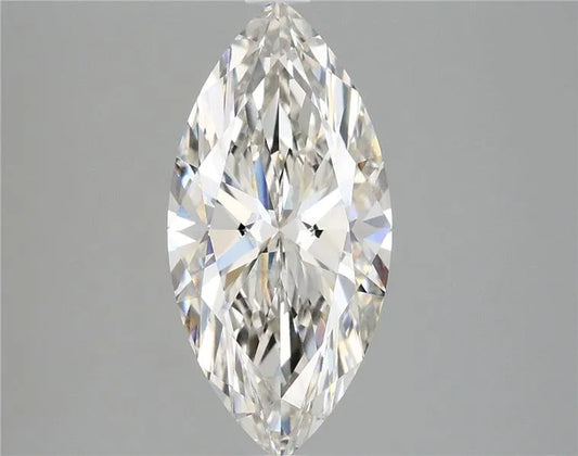 2.47ct Marquise Lab Grown Diamond (Colour H, Clarity VS1, IGI Certified)