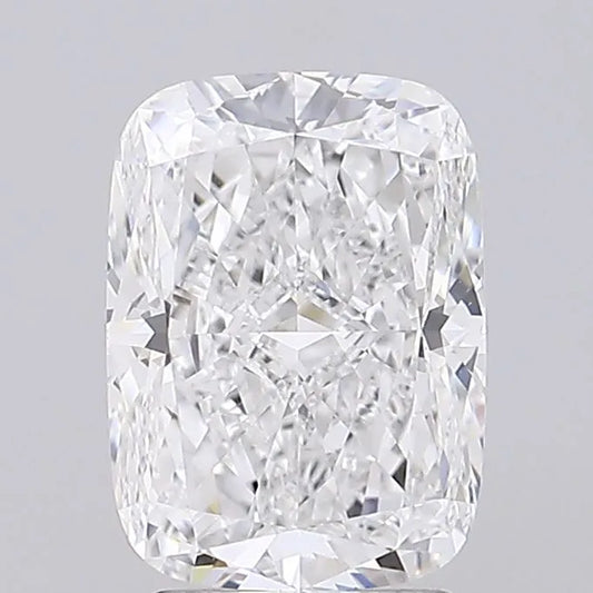 3.03ct Cushion brilliant Lab Grown Diamond (Colour D, Clarity VVS2, IGI Certified)