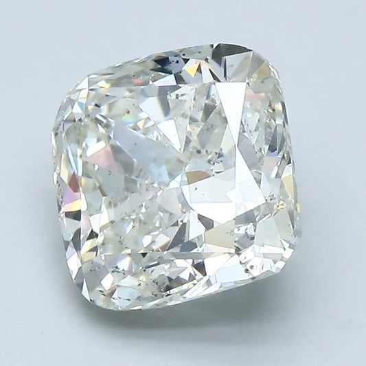 4.00ct Cushion brilliant Natural Diamond (Colour J, Clarity SI2, GIA Certified)